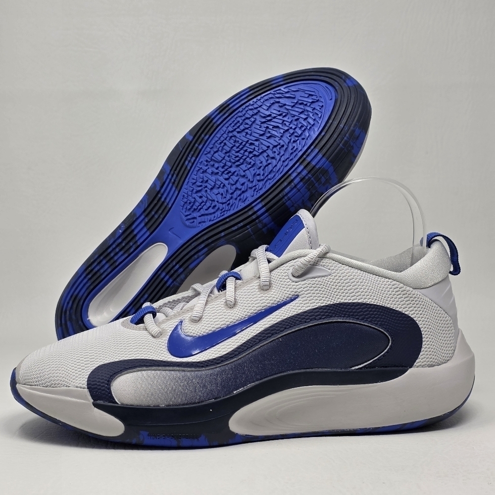 Nike Isofly GS Vast Grey Hyper Royal Youth Sz 7Y Basketball Shoes FN4384-006 New